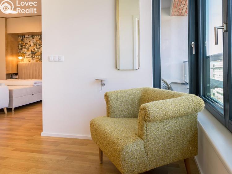 Pronájem bytu 1+1 Praha, Tyršova 1832/7 č. 9