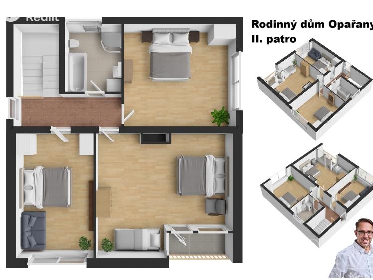 Rent family house Opařany č. 14
