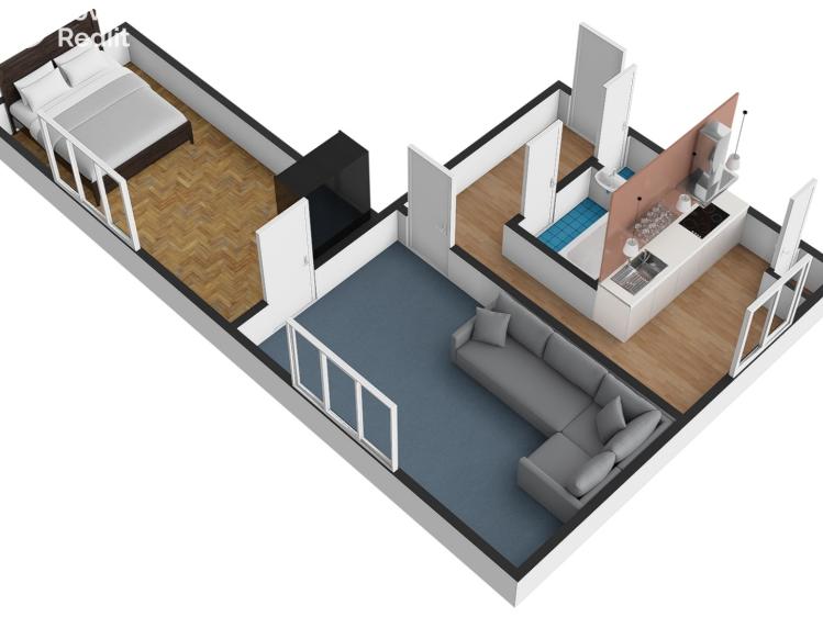 Pronájem bytu 2+1 Praha, K lánu č. 10