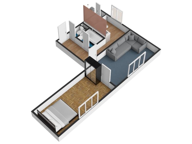 Оренда квартири 2+1 Praha, K lánu č. 22