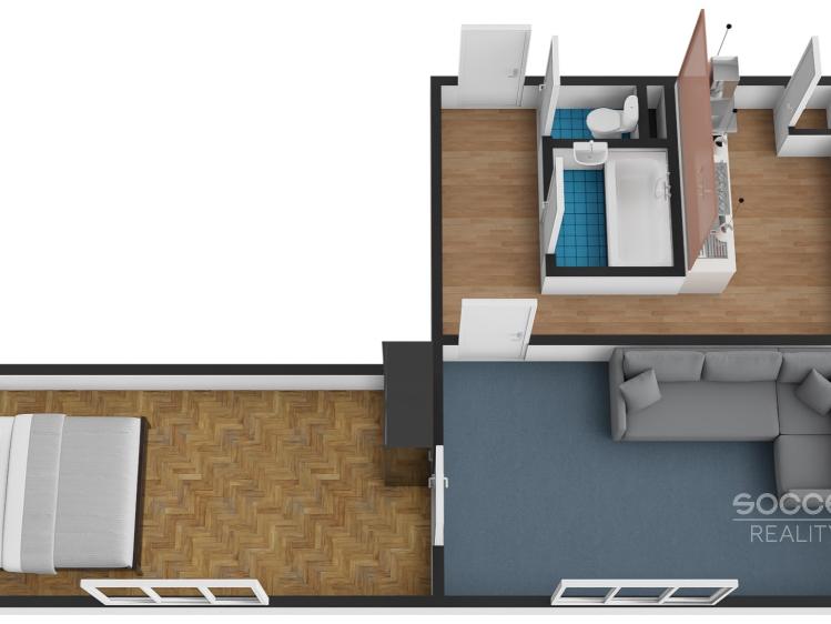 Pronájem bytu 2+1 Praha, K lánu č. 14