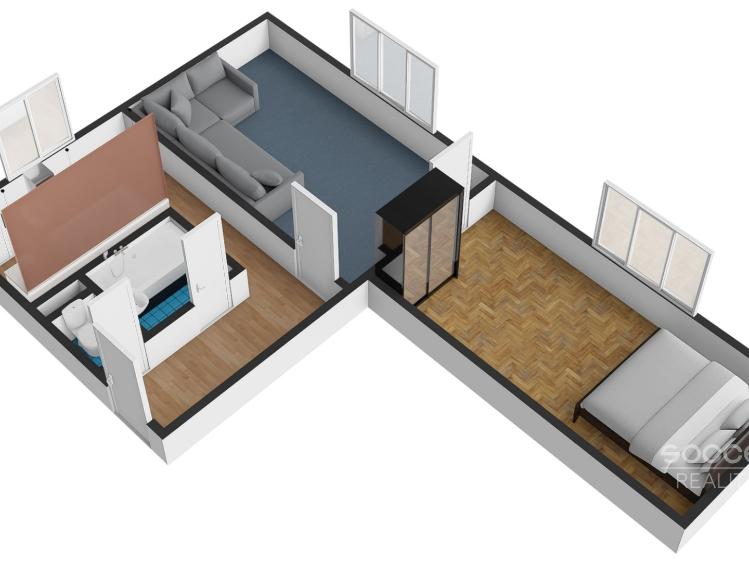 Pronájem bytu 2+1 Praha, K lánu č. 18