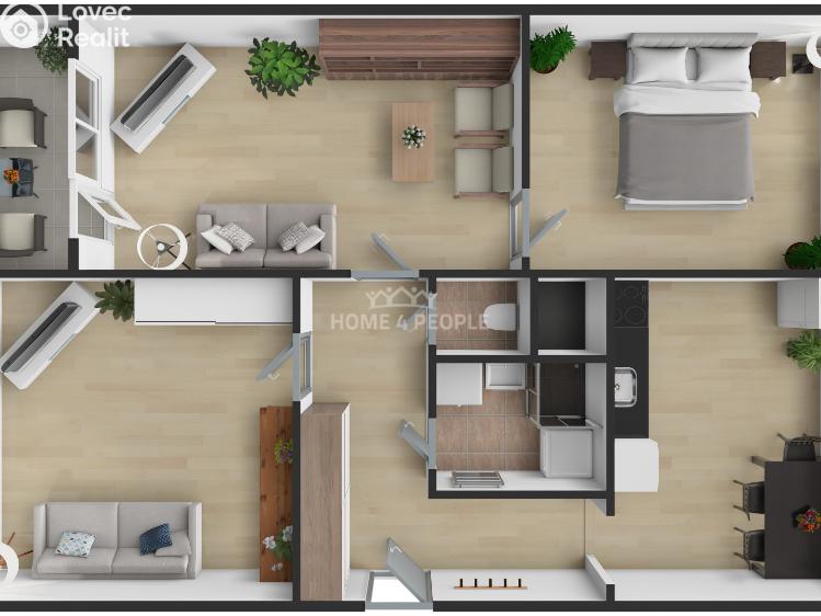 Prodej bytu 3+KK Jablonec nad Nisou, Mšenská č. 17