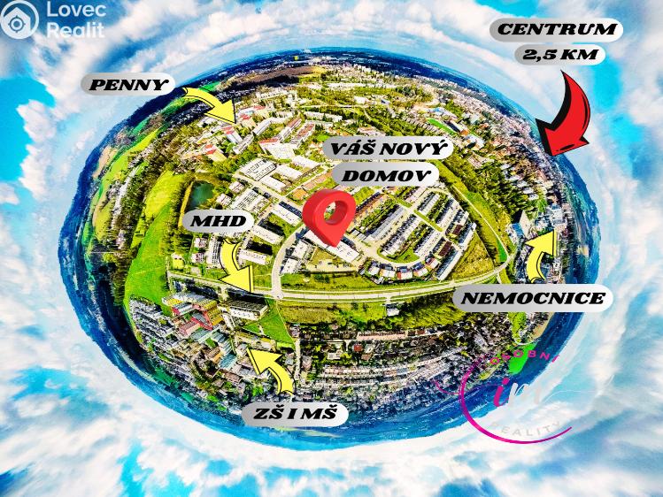 Prodej bytu 2+KK Jihlava, Halasova č. 19