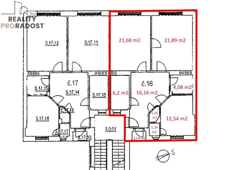 Prodej bytu 4+KK Brno, Špitálka 547/5a č. 2