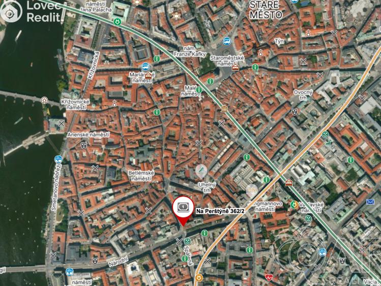 Pronájem kanceláře Praha, Na Perštýně 362/2 č. 9