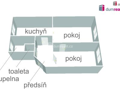 Продаж квартири 2+1 Karlovy Vary, Sokolovská č. 15