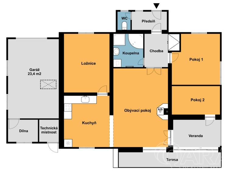 Prodej rodinného domu Stará Huť, Krásný život č. 8