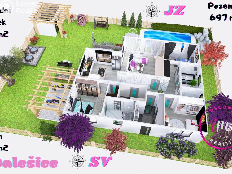 Продажа семейного дома Dalešice č. 8