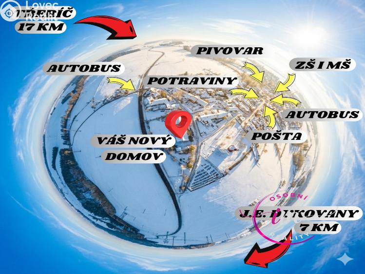 Продажа семейного дома Dalešice č. 31