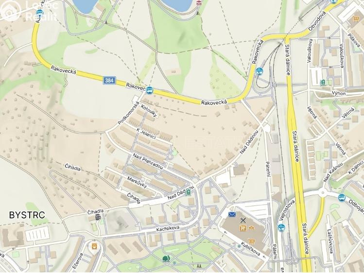 Pronájem garážového stání Brno, Nad Přehradou č. 7