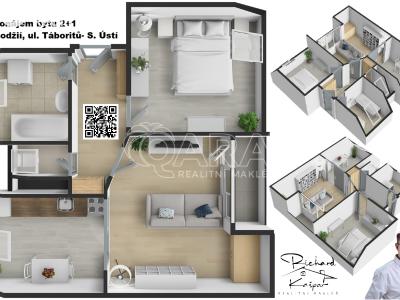 Rent apartment 2+1 Sezimovo Ústí, Táboritů č. 5