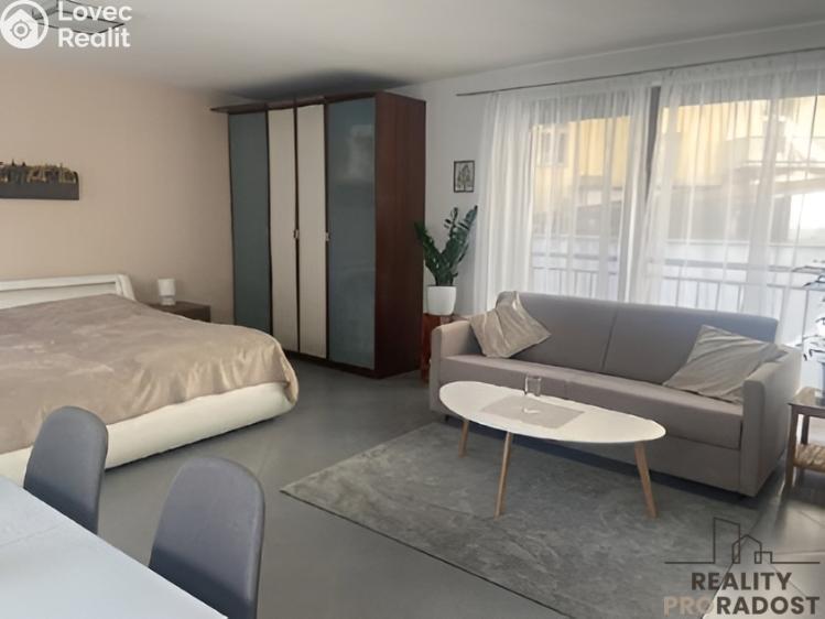 Pronájem bytu 1+KK Praha, Francouzská č. 2