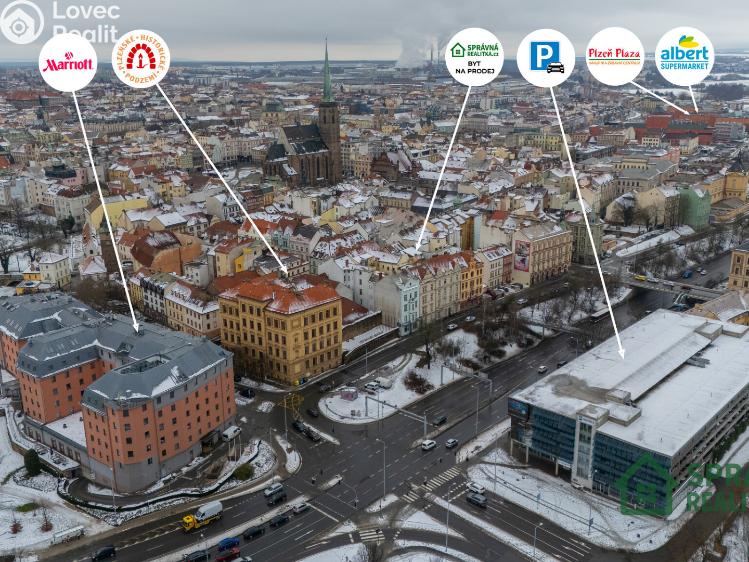 Prodej atypického bytu Plzeň, Veleslavínova č. 23