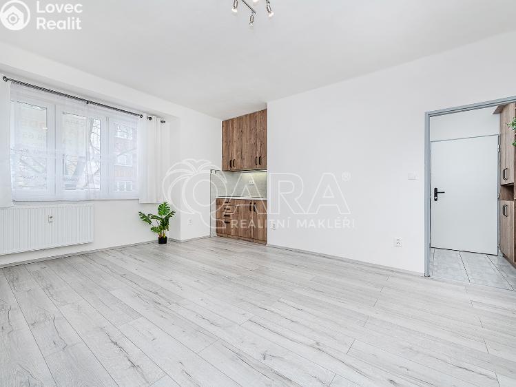 Prodej bytu 1+KK Kralupy nad Vltavou, nám. Mládežníků 677 č. 7