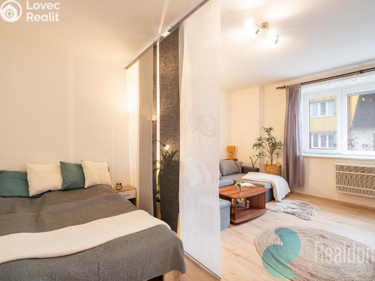 Prodej bytu 1+1 Lišov, třída 5. května 33/157 č. 4