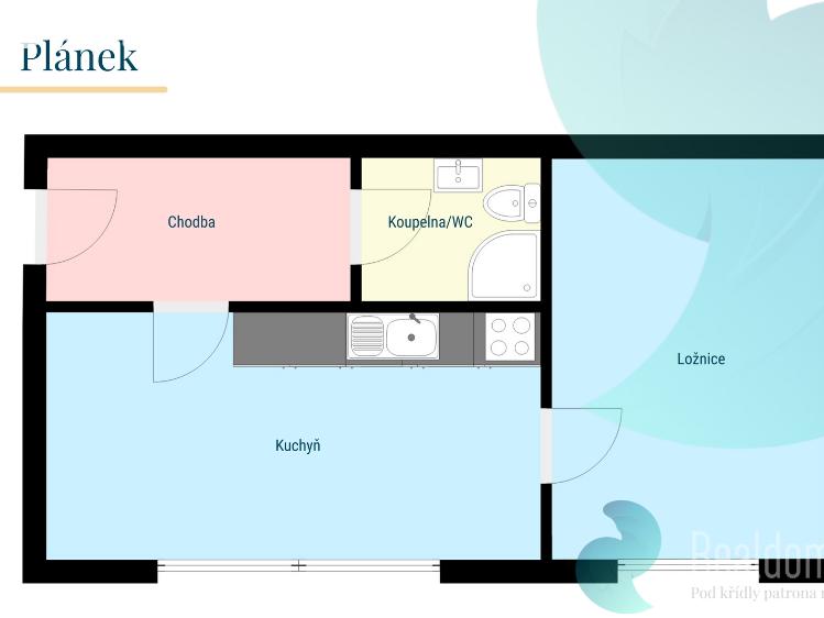 Prodej bytu 1+1 Lišov, třída 5. května 33/157 č. 5