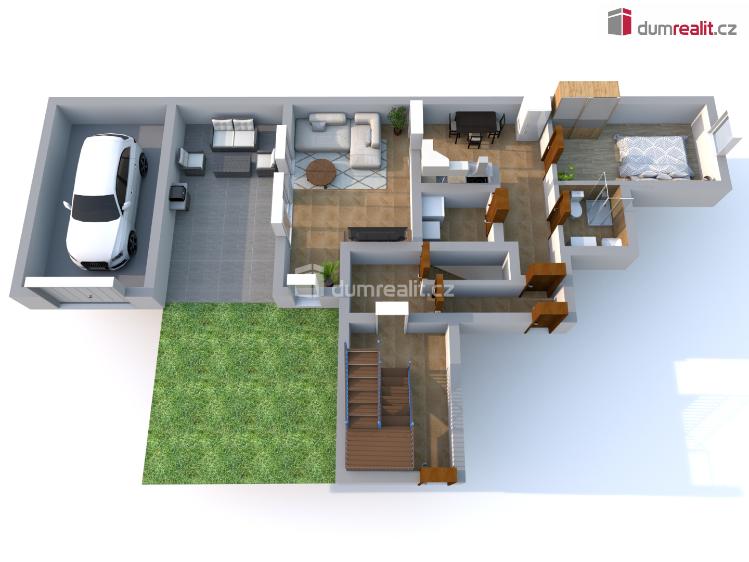 Pronájem bytu 2+KK Neratovice, Růžová č. 20