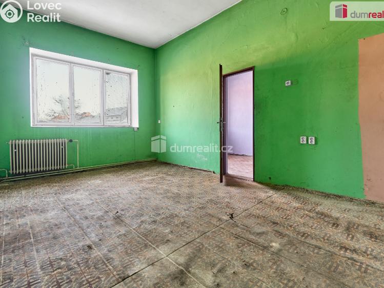 Sale family house Kravaře, náměstí č. 28