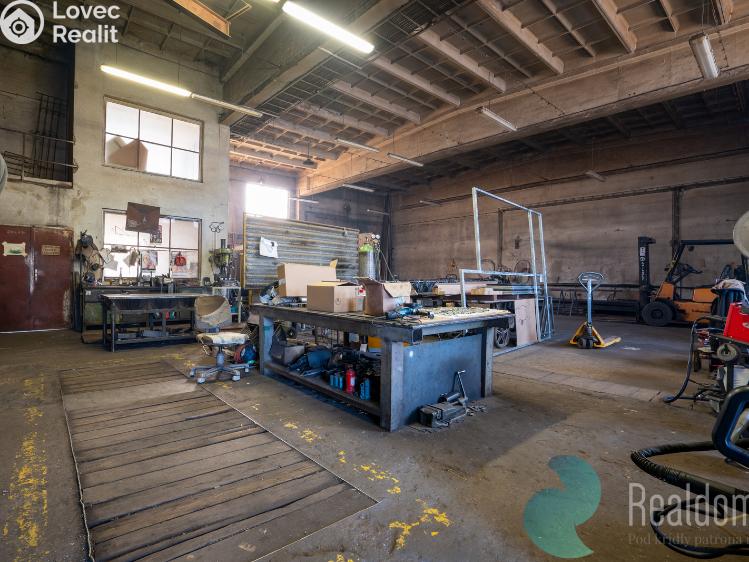 Sale production hall Milovice č. 4