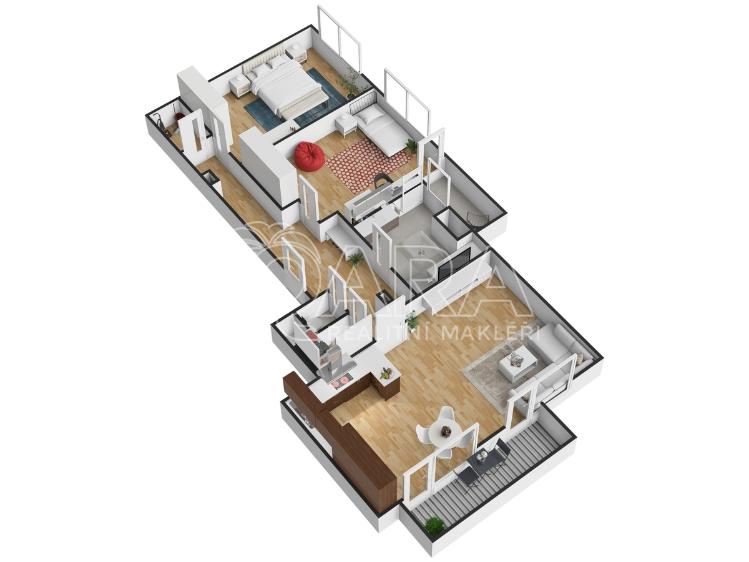 Продажа квартиры 3+KK Brno, Křídlovická 981/27 č. 21