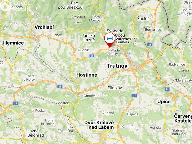 Prodej chaty Mladé Buky č. 25