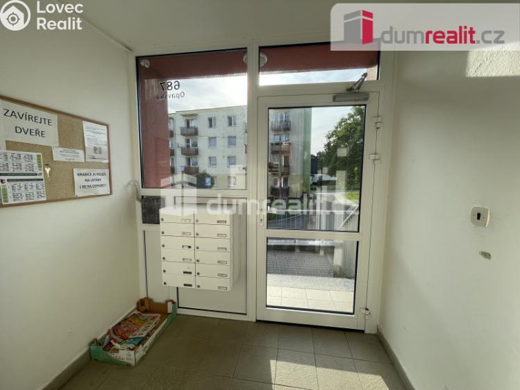 Pronájem bytu 1+KK Vítkov, Opavská č. 15