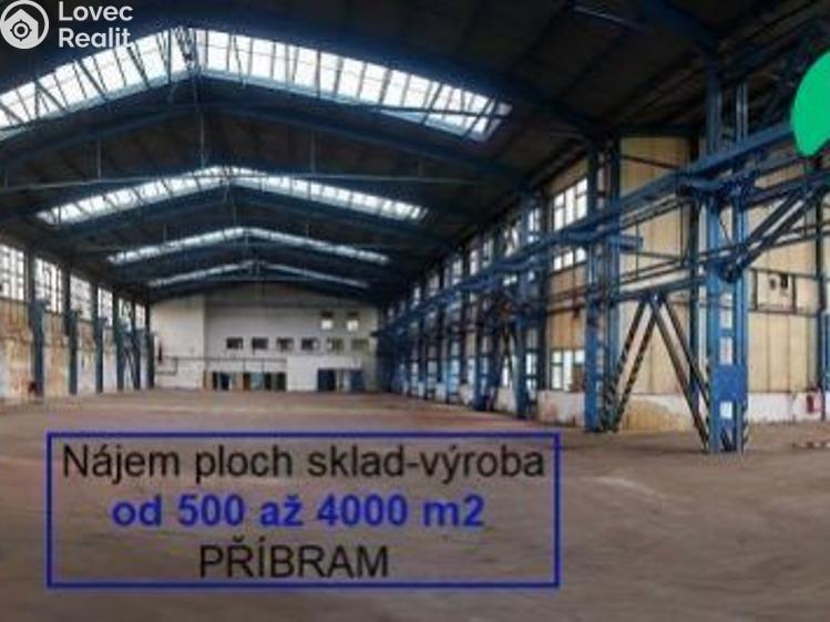 Rent warehouse Příbram č. 1