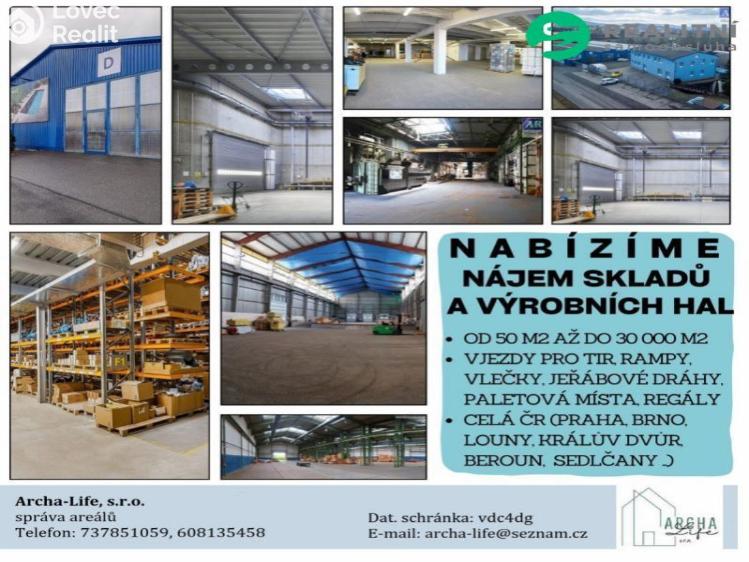 Rent warehouse Příbram č. 8