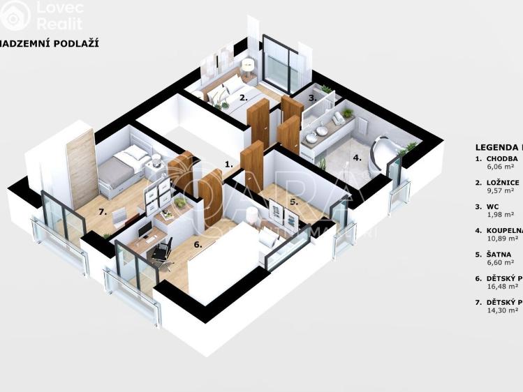 Prodej bytu 4+KK Mladé Buky č. 18