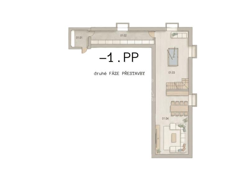 Продажа виллы Praha, Starolázeňská 268/1 č. 13