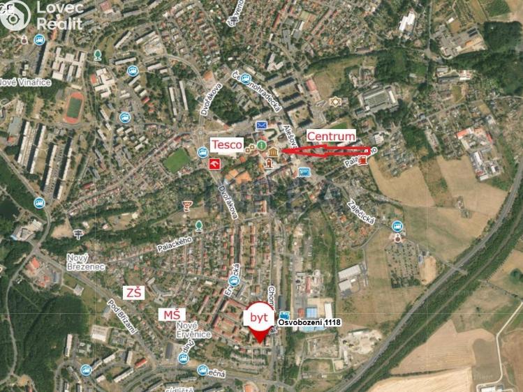 Prodej bytu 4+1 Jirkov, Osvobození č. 12