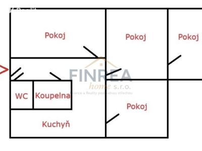 Prodej bytu 4+1 Jirkov, Osvobození č. 2