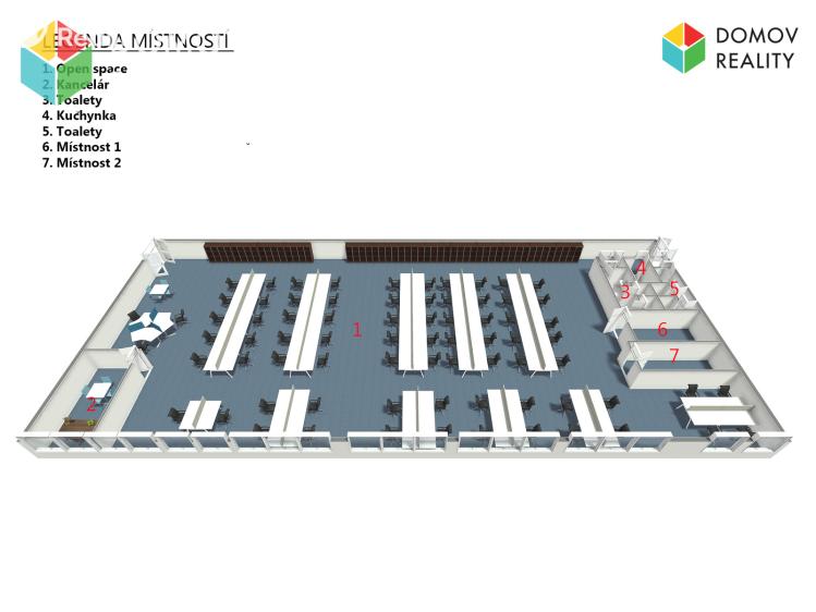 Оренда офісного приміщення Zdice č. 18
