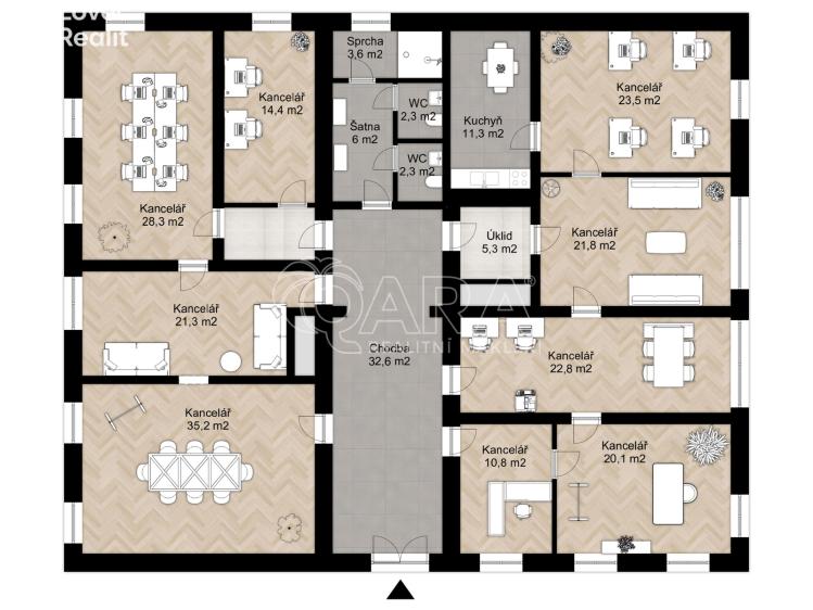 Rent office space Praha, Za potokem 46/4 č. 5