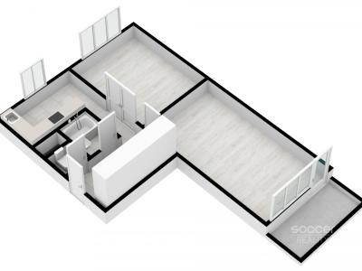 Pronájem bytu 2+1 Kadaň, Chomutovská č. 4