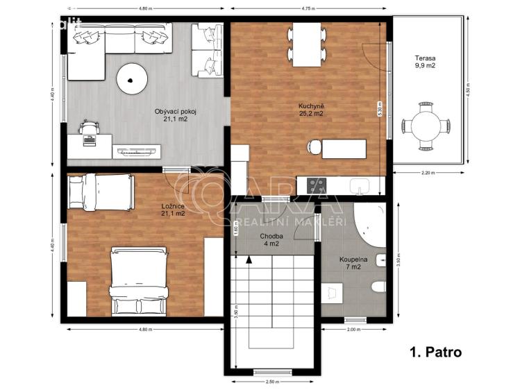 Prodej rodinného domu Postoloprty, Palackého 432 č. 23