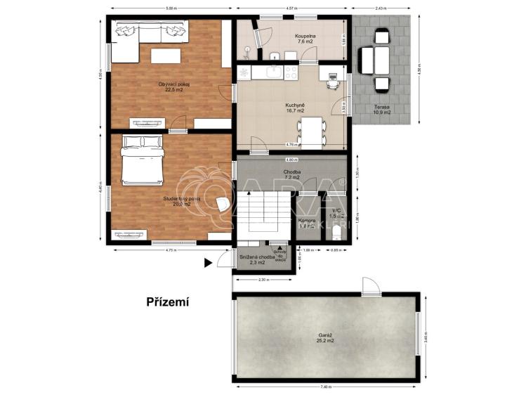 Prodej rodinného domu Postoloprty, Palackého 432 č. 25