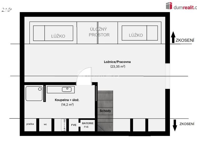 Prodej rodinného domu Nučice, U háječku č. 28