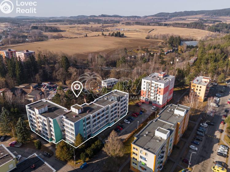 Pronájem bytu 3+1 Kaplice, 1. máje 769 č. 27