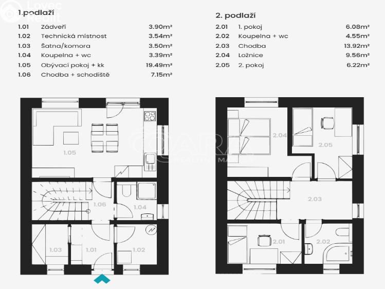 Продажа семейного дома Plzeň, Na Roudné 1707/177a č. 20