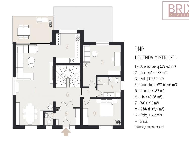 Продажа семейного дома Králův Dvůr, Levínský Vršek 180 č. 36