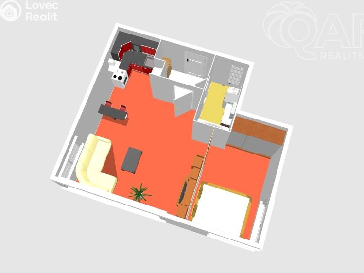 Rent apartment 2+KK Praha, Kurta Konráda č. 20