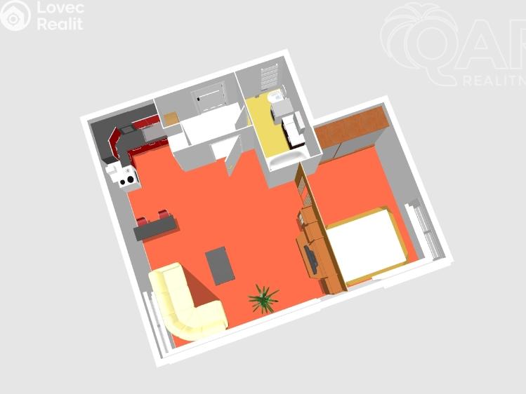 Rent apartment 2+KK Praha, Kurta Konráda č. 21