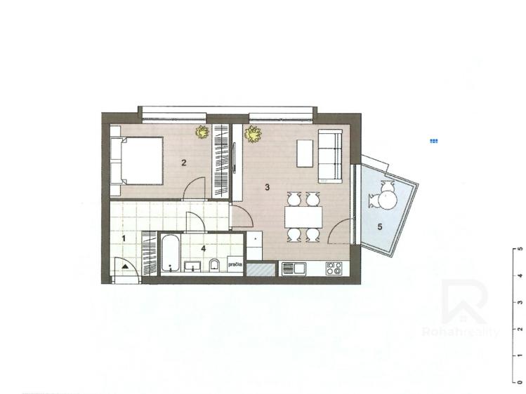 Pronájem bytu 2+KK Praha, Univerzitní č. 20