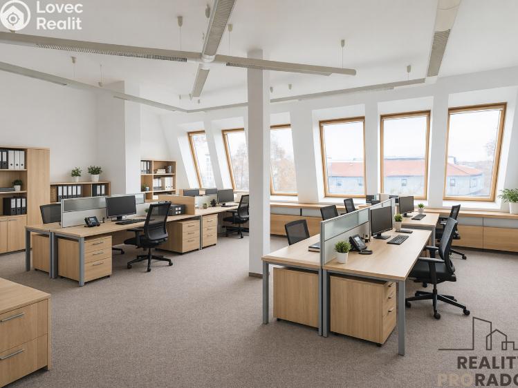 Rent office space České Budějovice, Rudolfovská tř. č. 1