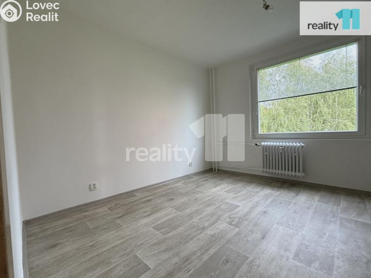 Pronájem bytu 2+1 Nový Bor, Sluneční č. 15