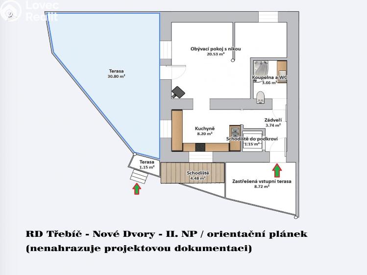 Prodej komerční nemovitosti Třebíč, Nad Babou č. 16