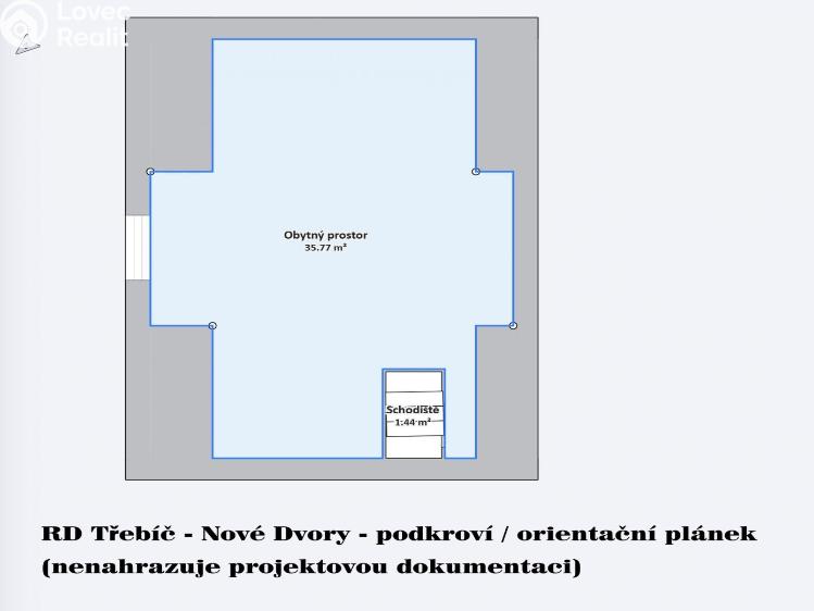 Prodej komerční nemovitosti Třebíč, Nad Babou č. 17