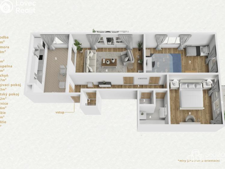 Продаж квартири 3+1 Karlovy Vary, Vítězná č. 21